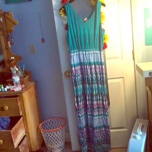 Floor length dress
